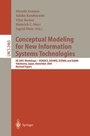 Cover: Conceptual Modeling for New Information Systems Technologies - Springer