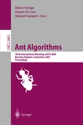 Cover: Ant Algorithms - Springer