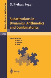 Abbildung von: Substitutions in Dynamics, Arithmetics and Combinatorics - Springer