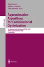 Cover: Approximation Algorithms for Combinatorial Optimization - Springer