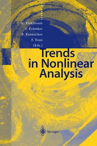 Enlarge image Cover: Trends in Nonlinear Analysis - Springer