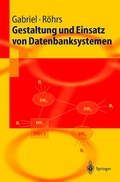 Cover: Gestaltung und Einsatz von Datenbanksystemen - Springer