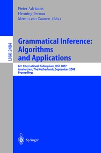 Abbildung von: Grammatical Inference: Algorithms and Applications - Springer
