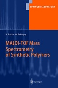 Cover: MALDI-TOF Mass Spectrometry of Synthetic Polymers - Springer