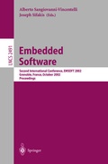 Cover: Embedded Software - Springer
