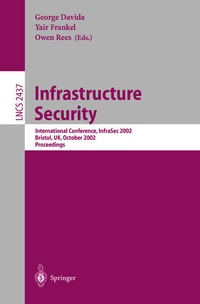 Enlarge image Cover: Infrastructure Security - Springer