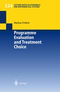 Cover: Programme Evaluation and Treatment Choice - Springer