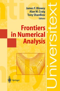 Abbildung von: Frontiers in Numerical Analysis - Springer