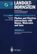 Cover: Interactions of Photons and Electrons with Molecules - Springer