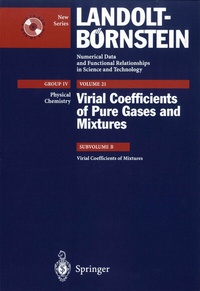 Abbildung von: Virial Coefficients of Pure Gases and Mixtures - Springer