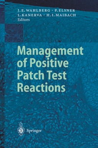 Enlarge image Cover: Management of Positive Patch Test Reactions - Springer