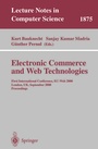 Cover: Electronic Commerce and Web Technologies - Springer