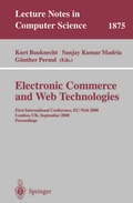 Cover: Electronic Commerce and Web Technologies - Springer