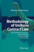 Bild: Methodology of Uniform Contract Law - Springer