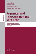 Cover: Sequences and Their Applications - SETA 2006 - Springer