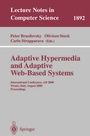 Cover: Adaptive Hypermedia and Adaptive Web-Based Systems - Springer