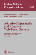 Cover: Adaptive Hypermedia and Adaptive Web-Based Systems - Springer