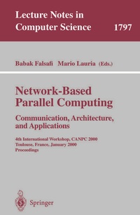 Enlarge image Cover: Network-Based Parallel Computing - Communication, Architecture, and Applications - Springer