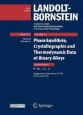 Cover: B-Ac...Cu-Zr - Springer