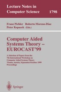 Cover: Computer Aided Systems Theory - EUROCAST'99 - Springer