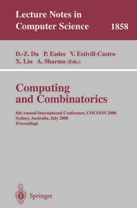 Enlarge image Cover: Computing and Combinatorics - Springer
