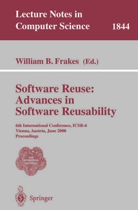 Abbildung von: Software Reuse: Advances in Software Reusability - Springer