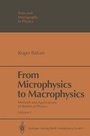 Cover: From Microphysics to Macrophysics - Springer