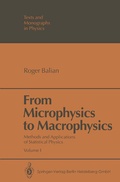 Cover: From Microphysics to Macrophysics - Springer