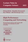 Cover: High-Performance Computing and Networking - Springer