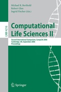 Cover: Computational Life Sciences II - Springer