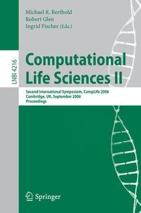 Enlarge image Cover: Computational Life Sciences II - Springer