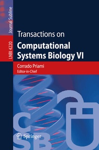 Abbildung von: Transactions on Computational Systems Biology VI - Springer