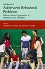 Cover: Handbook of Adolescent Behavioral Problems - Springer