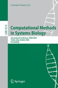 Cover: Computational Methods in Systems Biology - Springer