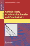 Cover: General Theory of Information Transfer and Combinatorics - Springer