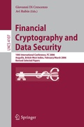 Cover: Financial Cryptography and Data Security - Springer