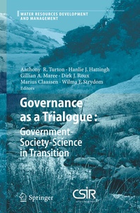 Abbildung von: Governance as a Trialogue: Government-Society-Science in Transition - Springer