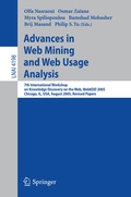 Cover: Advances in Web Mining and Web Usage Analysis - Springer