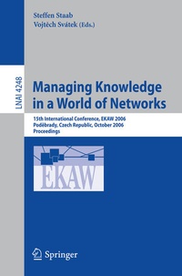 Enlarge image Cover: Managing Knowledge in a World of Networks - Springer