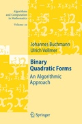 Cover: Binary Quadratic Forms - Springer