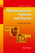 Cover: Macroeconomic Patterns and Stories - Springer