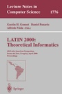 Cover: LATIN 2000: Theoretical Informatics - Springer