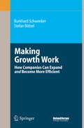 Cover: Making Growth Work - Springer