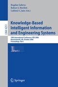 Cover: Knowledge-Based Intelligent Information and Engineering Systems - Springer