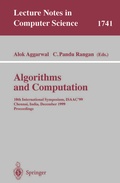 Cover: Algorithms and Computations - Springer