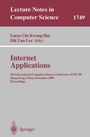 Cover: Internet Applications - Springer