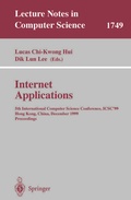 Cover: Internet Applications - Springer