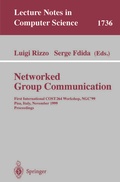 Cover: Networked Group Communication - Springer
