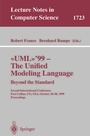 Cover: UML'99 - The Unified Modeling Language: Beyond the Standard - Springer