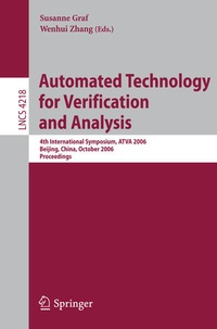Enlarge image Cover: Automated Technology for Verification and Analysis - Springer